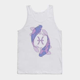 Pisces (Light Purple) Tank Top